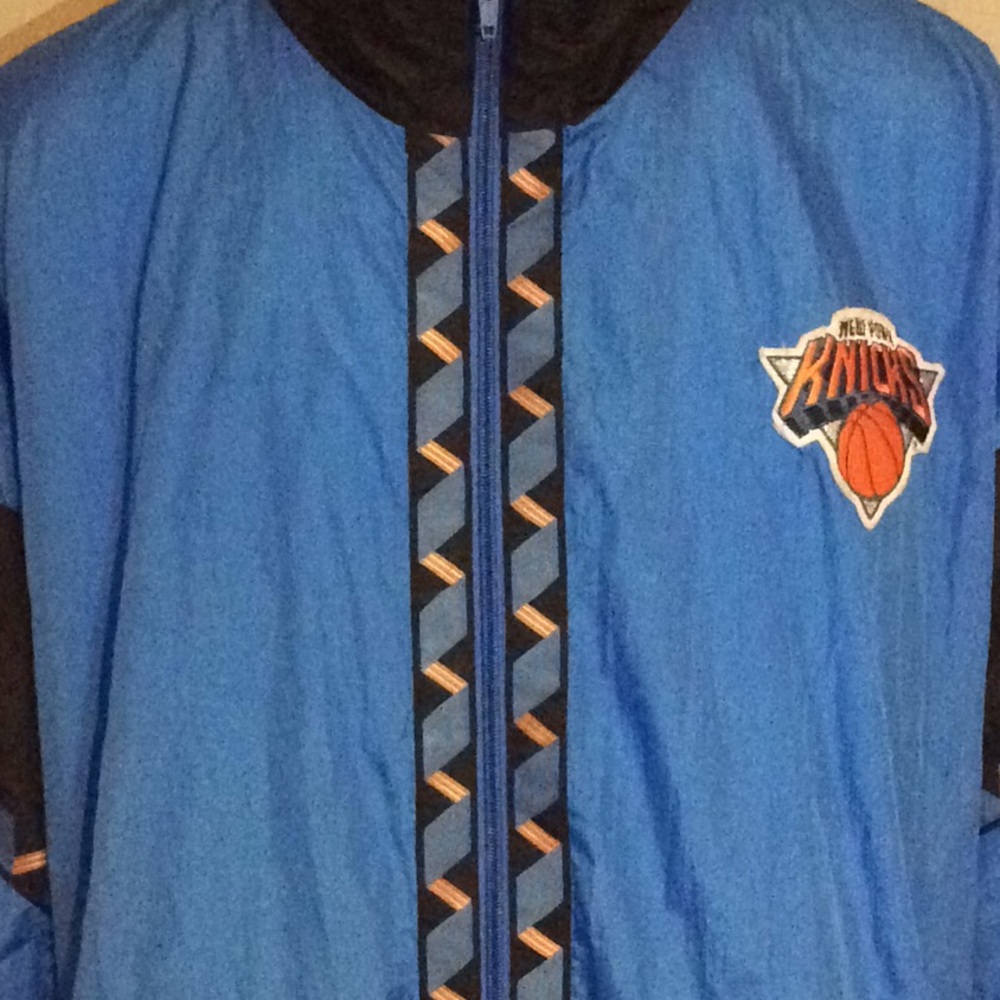 VTG NY Knicks Unique Sports Generation Jacket XLT - Picture 3 of 8